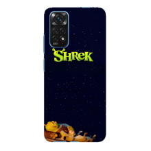 Чехол с мультфильмом Шрек на Xiaomi Redmi Note 11E Pro – Шрек лого