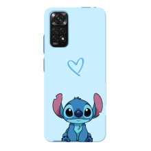 Чехол с рисунком Стич для Xiaomi Redmi Note 11E Pro – Голубой Стич