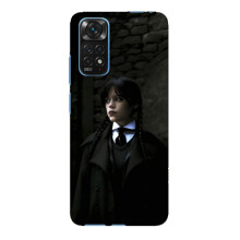 Чехол с дизайном Венздей 2 на Xiaomi Redmi Note 11E Pro – Уэнсдей в костюме