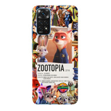 Чехол Зоотрополіс на Xiaomi Redmi Note 11E Pro – Коллаж Зоо