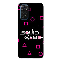 Чехол Гра в кальмара для Xiaomi Redmi Note 11E Pro – Логотип игры кальмара