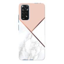 Мраморний чехол на Xiaomi Redmi Note 11E Pro (VPrint) (Тройний мрамор)