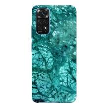 Мраморний чехол на Xiaomi Redmi Note 11E Pro (VPrint) (Зелений мрамор)