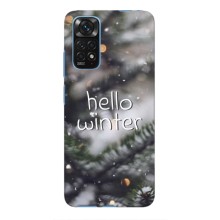 Новогодние, Праздничные Чехлы для Xiaomi Redmi Note 11E Pro - 2024 год – Hello winter