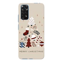 Рождественские Чехлы для Xiaomi Redmi Note 11E Pro (VPrint) (Merry Christmas)