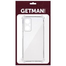 TPU чехол GETMAN Ease logo усиленные углы Full Camera для Xiaomi Redmi Note 11R – Прозрачный