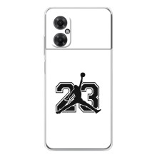 Чехлы для Xiaomi Redmi Note 11R - с картинкой JORDAN (AlphaPrint) (Jordan 23)