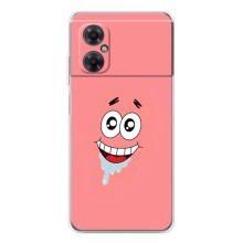 Чехлы с Патриком на Xiaomi Redmi Note 11R (Мордочка Патрика)