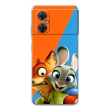 Чехлы ЗВЕРОПОЛИС для Xiaomi Redmi Note 11R (Ник и Хопс)