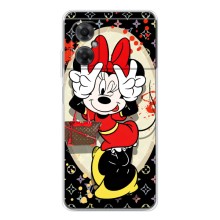 Чехол Disney Mouse Xiaomi Redmi Note 11R (PREMIUMPrint) (Минни peace)