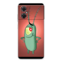 Чехол с картинкой "Одноглазый Планктон" на Xiaomi Redmi Note 11R (Стильный Планктон)