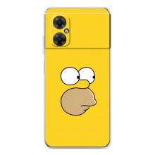 Чехол с Симпсонами для Xiaomi Redmi Note 11R (VPrint) (Гомер)