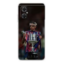 Чехол с футболистом Ламин Ямаль Xiaomi Redmi Note 11R – Ямал с кубком
