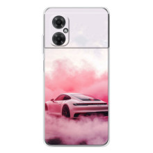 Чохол з авто Порше для Xiaomi Redmi Note 11R – Рожевий Порше
