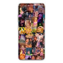 Чехол Рапунцель для Xiaomi Redmi Note 11R – Рапунцель коллаж