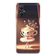 Чехол с мемом Тралалело тралала на Xiaomi Redmi Note 11R (Балерина капучина)
