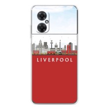 Чехол с картинкой ФК Ливерпуль на Редми Ноут 11р – Город Liverpool