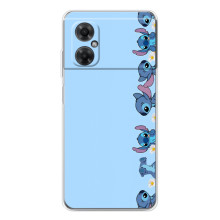 Чехол с принтом Стич на Xiaomi Redmi Note 11R (Стич фон)