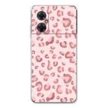 Чохол з розовим принтом для Xiaomi Redmi Note 11R (Рожевий леопард)