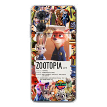 Чохол Зоотрополіс на Xiaomi Redmi Note 11R – Колаж Зоо