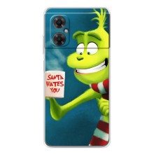 Різдвяні Чохли для Xiaomi Redmi Note 11R (VPrint) (Зелений Грінч)