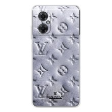 Текстурний Чохол Louis Vuitton для Редмі Ноут 11р – Білий ЛВ