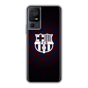 Чехол с картинкой ФК Барселона на Сяоми Редми Ноут 11С 5Г – Лого FCB