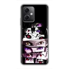Чехлы Персонажи Аниме Наруто для Xiaomi Redmi Note 12 (5G) (AlphaPrint) – Глаза Anime