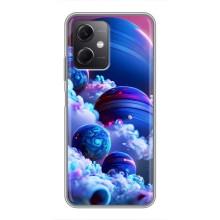 Чехлы КОСМОС для Xiaomi Redmi Note 12 (5G) – Синие планеты