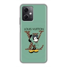 Чехлы Луи Витон для Xiaomi Redmi Note 12 (5G) (AlphaPrint - LOUIS VUITTON) (Микки Маус LV)