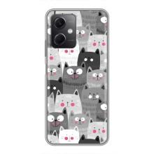Чохли з Котиками для Xiaomi Redmi Note 12 (5G) (VPrint) (Мальовані котики)