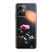 Чехлы с принтом Розочки для Xiaomi Redmi Note 12 (5G) – Цветок ночной
