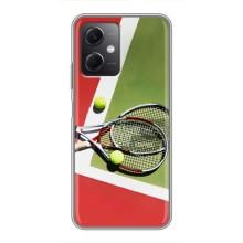 Чохли з прінтом Спортивна тематика для Xiaomi Redmi Note 12 (5G) – Ракетки теніс