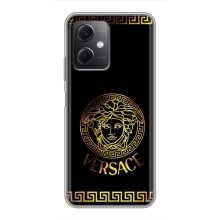 Чехлы VERSACE для Редми Ноут 12 (5Джи) (PREMIUMPrint) (Logo Versace)