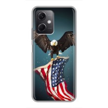 Чохол Прапор USA для Xiaomi Redmi Note 12 (5G) – Орел і прапор