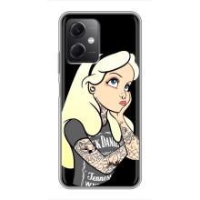 Чехол с печатью для Xiaomi Redmi Note 12 (5G) - (Мода) (AlphaPrint) (Девочка в тату)