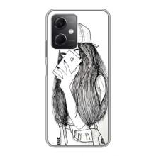 Чехол с печатью для Xiaomi Redmi Note 12 (5G) - (Мода) (AlphaPrint) (Фото девочки)