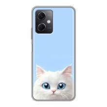 Чехол на тематику: Коты для Xiaomi Redmi Note 12 (5G) (Белый кот)