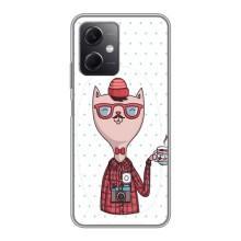 Чехол на тематику: Коты для Xiaomi Redmi Note 12 (5G) (Кот аристократ)