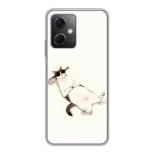 Чехол на тематику: Коты для Xiaomi Redmi Note 12 (5G) (Отдых)