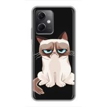 Чехол на тематику: Коты для Xiaomi Redmi Note 12 (5G) (Взгляд кота)