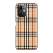 Чехол с Брендами одежды на Редми Ноут 12 5Джи – Burberry стиль