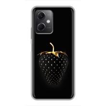 Чехол с изображением  вкусной еды для Xiaomi Redmi Note 12 (5G) – Чёрная клубника