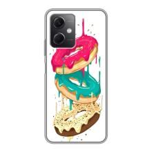 Чехол с изображением  вкусной еды для Xiaomi Redmi Note 12 (5G) – Сочные пончики