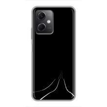 Чехол с картинками на черном фоне для Xiaomi Redmi Note 12 (5G) – Дорога