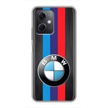 Чохол для Редмі Ноут 12 5Джі - з принтом БМВ (AlphaPrint) (Лого BMW)