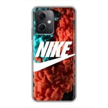 Чехол для Xiaomi Redmi Note 12 (5G) - с принтом Найк (AlphaPrint) – Дымчатый найк