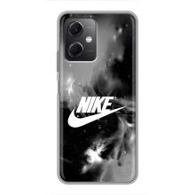 Чехол для Xiaomi Redmi Note 12 (5G) - с принтом Найк (AlphaPrint) – Лого Найк