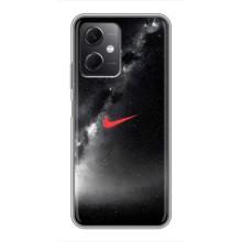 Чехол для Xiaomi Redmi Note 12 (5G) - с принтом Найк (AlphaPrint) – Найк красный
