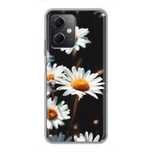 Чехол с ромашками на Xiaomi Redmi Note 12 (5G) – Белые ромашки